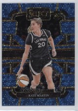 2024 Panini Select WNBA Concourse Light Blue Disco Prizm /125 Kate Martin yl0