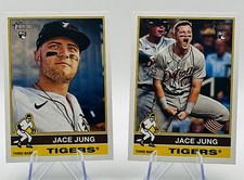 2025 Topps Heritage Jace Jung Image Variation /Base RC #71