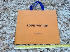 Louis Vuitton Authentic Empty Large Paper Gift Shopping Bag. 15.5 x 13 x 6      
