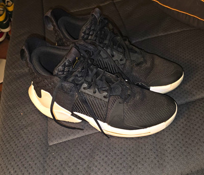 Jordan Why Not? ZER0.2 Men s Low Top Lace Up Athletic Sneakers Black/White