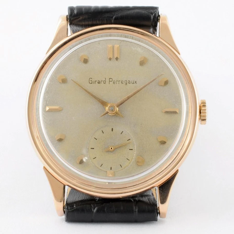 AUTHENTIC GIRARD PERREGAUX FINE 18K SOLID GOLD SPECIAL VINTAGE DIAL MANUAL WIND Foto 3 de 4