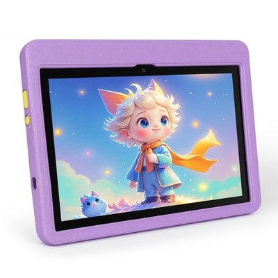 Android 16 10.1 inch Tablet for Kids 24(3+21)GB RAM 128GB ROM Shockproof WIFI 6