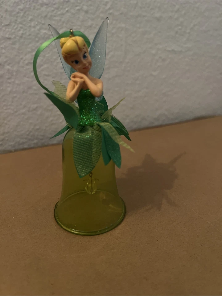 Campana de cristal adorno Campana Tinker Bell de Disney Foto 3 de 4