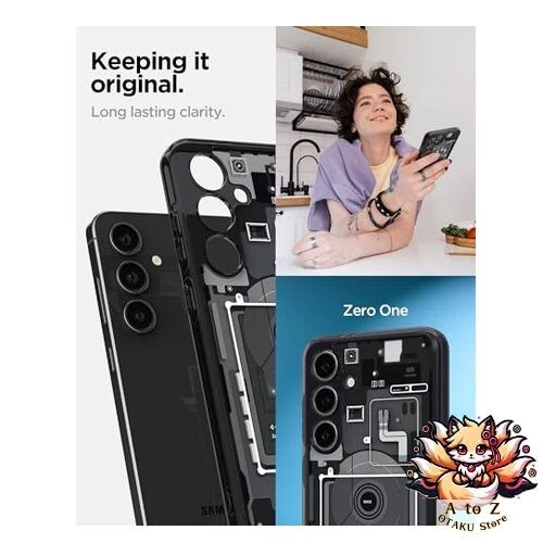 NUEVO Estuche Spigen Galaxy S24 FE Estuche Doble Capa Antigolpes con Diseño de Alta Tecnología EE. UU. Foto 3 de 4