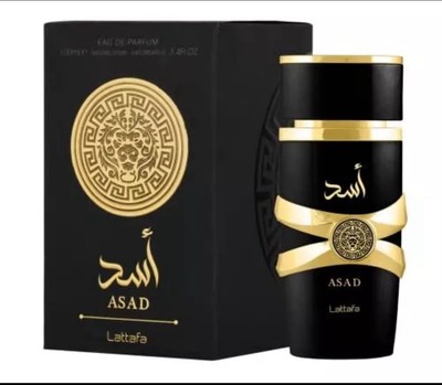 Lattafa Perfumes Asad for Unisex Eau de Parfum Spray, 3.4 Ounce