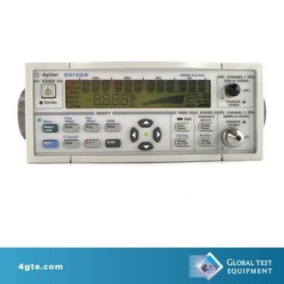 Keysight 53152A OPT 001 CW Microwave Frequency Counter, 46 GHz Calibrated