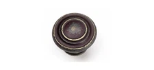 Laurey 51878 Windsor Round 1-3/8 In. Weathered Antique Bronze Cabinet Knob