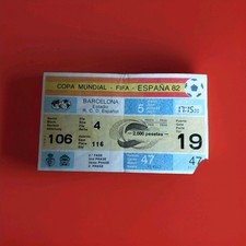 ITALY BRAZIL 3-2 PAOLO ROSSI TICKET TICKET LEGENDARY WORLD CUP MATCH 47