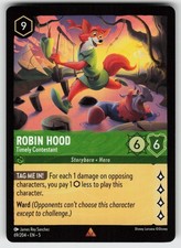 Robin Hood - Timely Contestant Shimmering Skies 69/204 Rare NM Lorcana