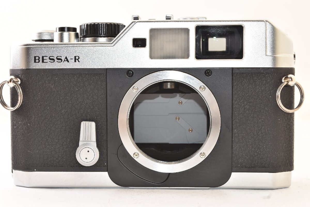 A6 フィルムカメラ　フォクトレンダーBessa-R Excellent ] Voigtlander Bessa R SIlver Rangefinder 35mm Film