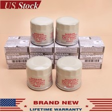 4 Pack Genuine Oil Filter 15208-65F00 15208-65F0A For Nissan Altima Sentra