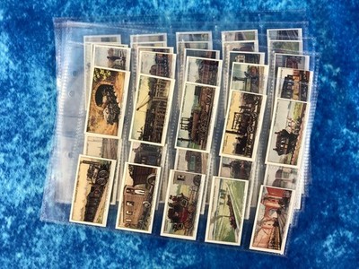 Wahrzeichen im Eisenbahnfortschritt Set 50 Zigarettenkarten NACHDRUCK von Imperial 1994