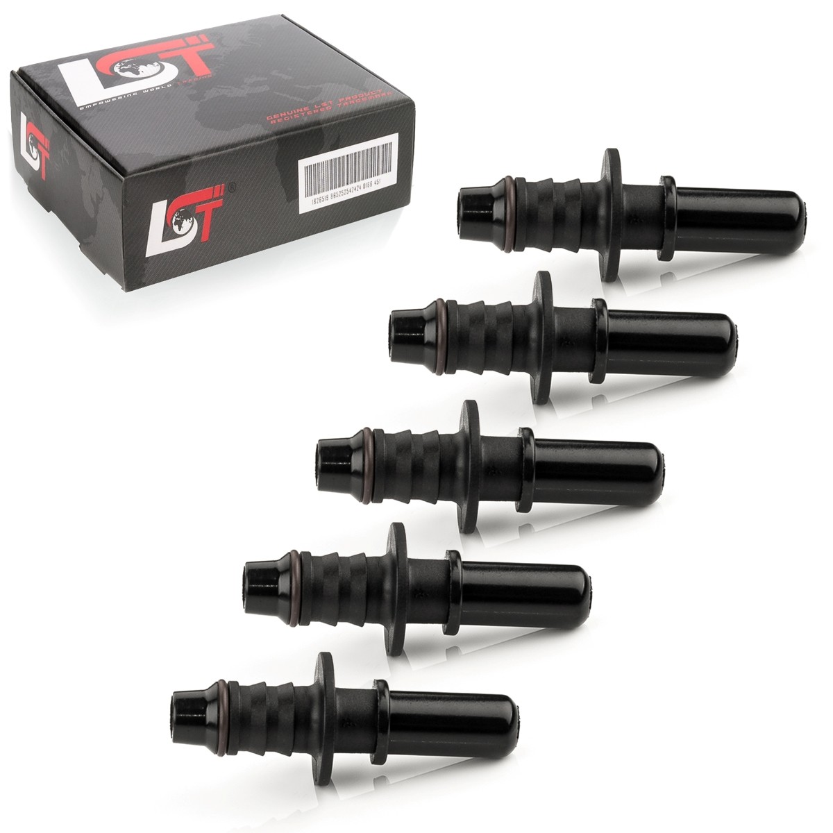 5x counterpart quick release straight fuel line 9.49 x 8mm for MERCEDES