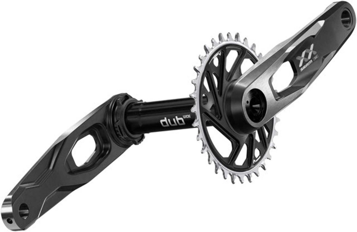 SRAM XX Downhill T-Type Crankset - 7-Speed, 34t 3mm Offset