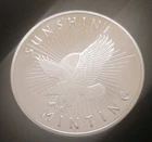 Sunshine Minting 1 oz Silver Round .999 Fine Silver Bullion Coin Shape: Round
