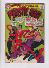 Plastic Man 1966   1 3.0-GVG  2219305 Ink on cover, Lower staple detac...