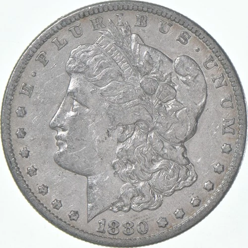 XF 1880-S Morgan Silver Dollar (1 coin) *7297