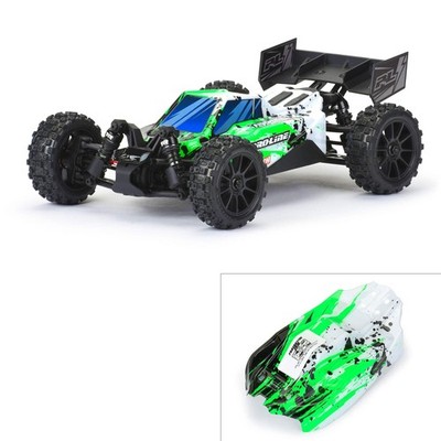 Pro-Line PRO367122 Limited Edition 1/14 Pre-Cut/Pre-Painted Axis Splat (Green/Wh