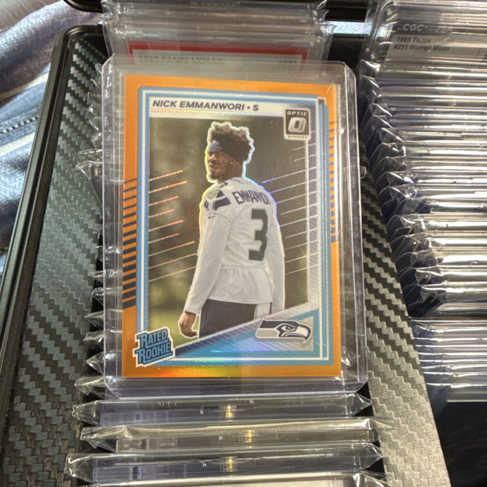 2025 Optic Nick Emmanwori #277 Orange Rated Rookie 001/299 First On Print 🔥🔥🔥