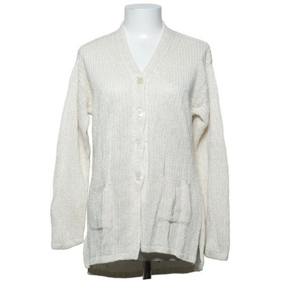 Escada, Strickjacke, Damen, Größe: 38, vintage, 90s, 1990s, Beige/Gold #Gtq