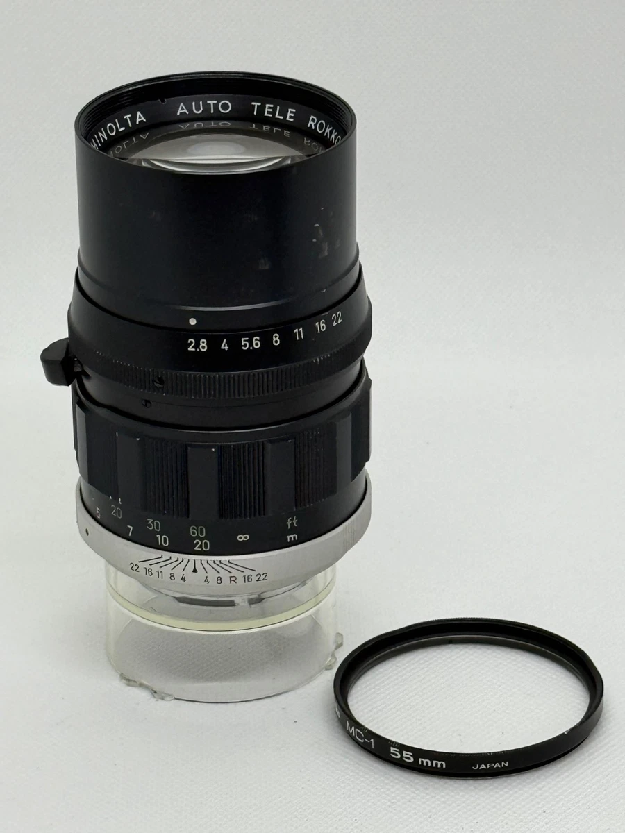 Minolta Camera Lenses Auto 135mm Focal for sale | eBay