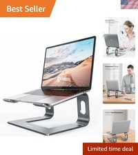 Elegant Ergonomic Laptop Stand   Heat-Dissipating Riser for Home or Office