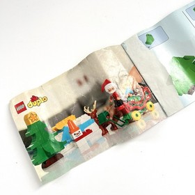 Lego Duplo 10837 Santa&rsquo;s Winter Holiday Building Toy Set W/ Book *READ INFO*