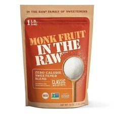 Monk Fruit In The Raw Sweetener Baker's Bag, 16 oz., 16 Ounce Pack of 1