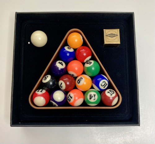 The Brunswick Jewel Billiard Table Franklin Mint Mini Pool Table - Picture 7 of 9