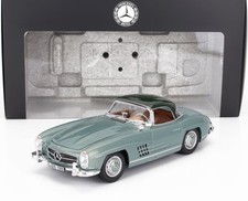 Norev 1/18 Mercedes Benz 300SL Roadster Spider 1957 Light Green B66040715