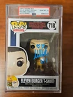 Stranger Things Eleven Millie Bobbie Brown signed Funko Pop 718 PSA 10 Gem MINT
