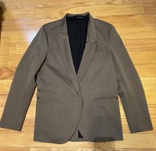 Blazer asimmetrico marrone Isabel Benenato autunno/inverno 2017-18 taglia 38US 48IT