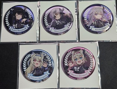 【5p Set】Gen 3 Advent Button Badges - hololive English 3rd Concert -All For One-