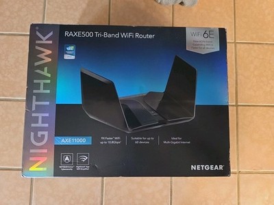 NETGEAR Nighthawk RAXE500 Tri-Band WiFi 6E Router