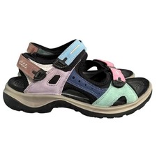 NWOB ECCO Yucatan Sandals Size 41 Multicolor ...