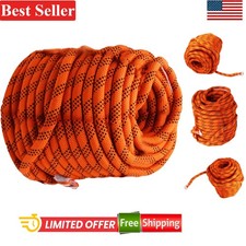 Polyester Rope 1/2in x 100ft 6180lbs Breaking Strength Double Braid