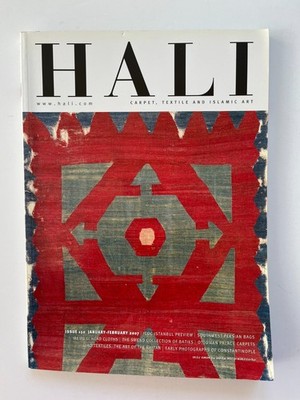 Hali magazine issue 150, 2007, ISTANBUL Persian bags, carpets, Liao textiles