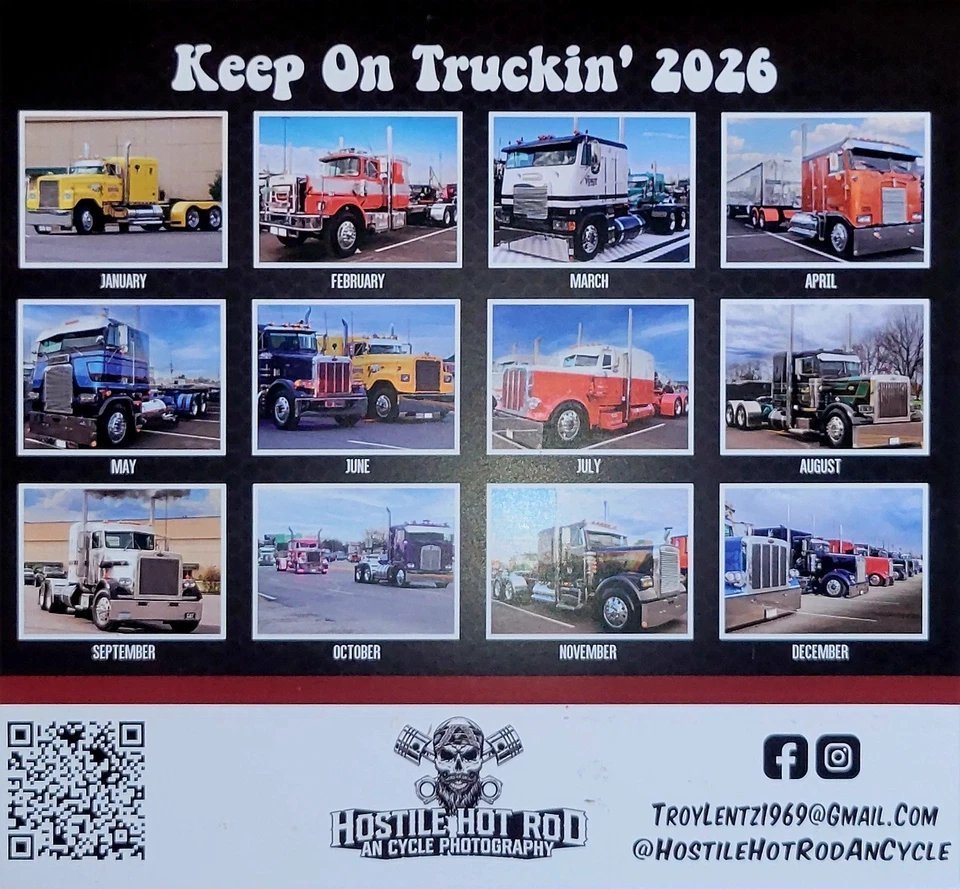 2026 SEMI TRUCK CALENDAR - Image 2 of 4