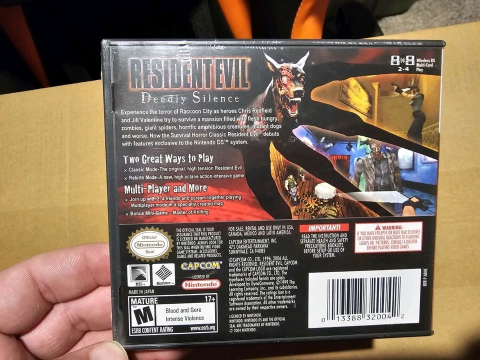 Resident Evil: Deadly Silence New & Sealed!! (Nintendo DS, 2006) - Image 4 of 4