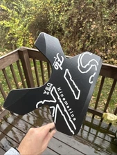 Sik Golf Flo C-Series Matte Black Double Bend Putter 35" JumboMax Grip