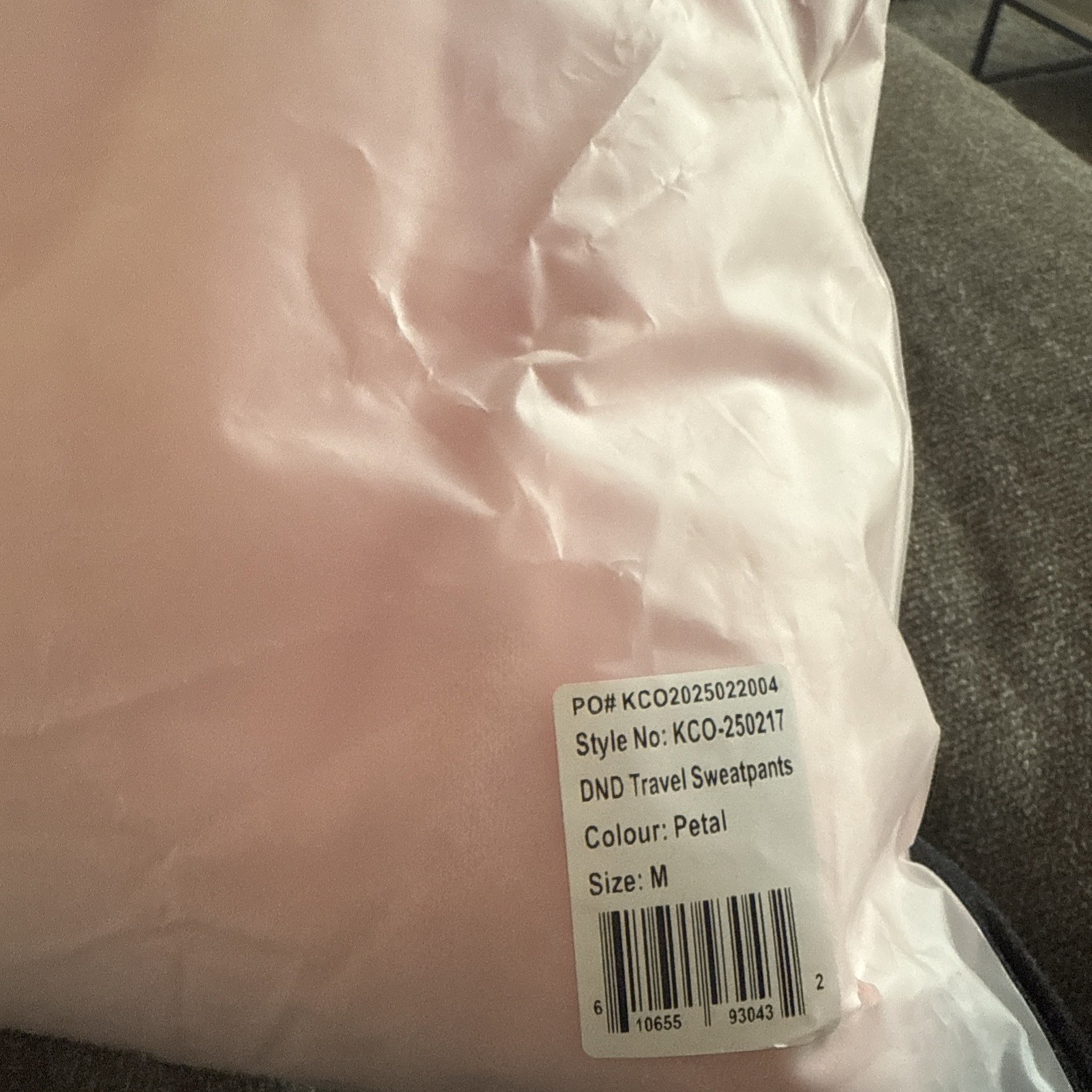 NEW Comfrt Pastel Collection Sweatpants Petal Color Unisex