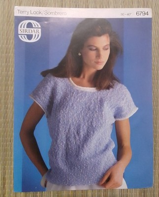 Top Musterheft 30 bis 40 cm Sirdar 6794