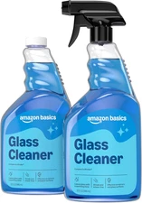 Glass Cleaner, 32 Fl Oz, Pack of 2 with 1 Sprayer