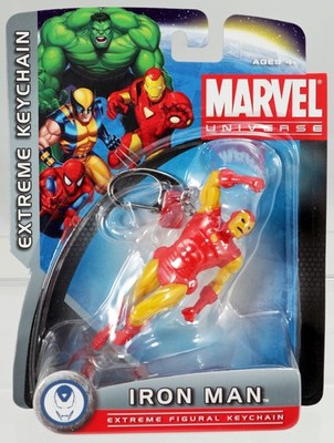 Marvel Universe Iron Man Extreme Figural Keychain - 1646 NRFP Basic Fun 2010