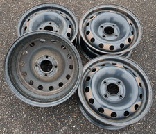 4 x Stahlfelgen für Peugeot 206 5,5Jx14  4x108 ET34  #28724
