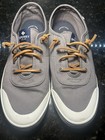 Sperry Top Sider Womens Size 10 M Grey Memory Foam Canvas Boat Shoes  — photo 1