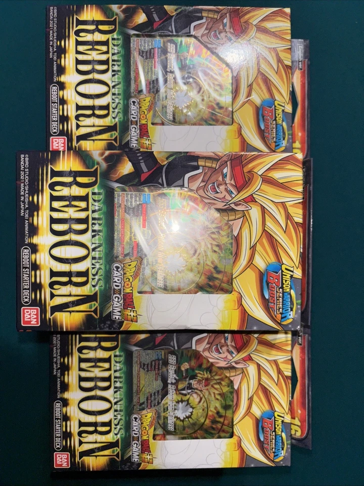 Bandai Dragon Ball Super Card Game Darkness Reborn Reboot Starter SD16 13 Stück - Bild 2 von 4