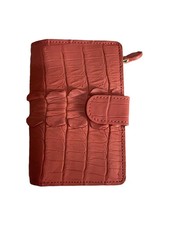 RODANIA Bi-fold Wallet Leather Pink Women's