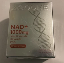 ZOOONE NR1000 NAD+ Drink Mix - Berry Flavor, Energy & Skin Support, 30 Pack