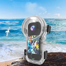 Sports Camera Waterproof Case Quick-Release Diving Shell for Insta360 X4 Air
